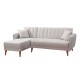 Corner Sofa-Bed Aqua Corner Left - Cream Cream Atelier del Sofa Corner Sofa-Bed Aqua Corner Left - Cream Cream