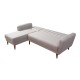 Corner Sofa-Bed Aqua Corner Left - Cream Cream Atelier del Sofa Corner Sofa-Bed Aqua Corner Left - Cream Cream