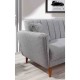 Corner Sofa-Bed Aqua Corner Right - Grey Grey Atelier del Sofa Corner Sofa-Bed Aqua Corner Right - Grey Grey