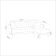 Corner Sofa-Bed Aqua Corner Right - Grey Grey Atelier del Sofa Corner Sofa-Bed Aqua Corner Right - Grey Grey