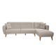 Corner Sofa-Bed Aria Corner - Cream Cream Atelier del Sofa Corner Sofa-Bed Aria Corner - Cream Cream