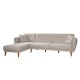 Corner Sofa-Bed Aria Corner - Cream Cream Atelier del Sofa Corner Sofa-Bed Aria Corner - Cream Cream