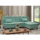 Corner Sofa-Bed Kelebek Corner Right - Sea Green Sea Green Atelier del Sofa Corner Sofa-Bed Kelebek Corner Right - Sea Green Sea Green