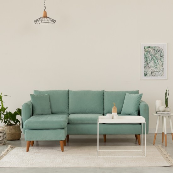 Corner Sofa Sofia Corner Left - Sea Green Sea Green Corner Sofa Sofia Corner Left - Sea Green Sea Green