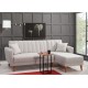 Corner Sofa-Bed Aqua Corner Right - Cream Cream Atelier del Sofa Corner Sofa-Bed Aqua Corner Right - Cream Cream