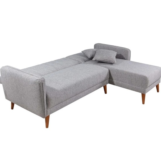 Corner Sofa-Bed Aqua Corner Right - Cream Cream Atelier del Sofa Corner Sofa-Bed Aqua Corner Right - Cream Cream