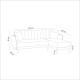 Corner Sofa-Bed Aqua Corner Right - Dark Green Dark Green Atelier del Sofa Corner Sofa-Bed Aqua Corner Right - Dark Green Dark Green