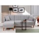 Atelier del Sofa Corner Sofa-Bed Aqua Corner Left - Grey Grey
