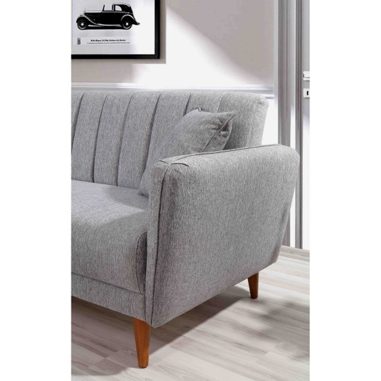 Atelier del Sofa Corner Sofa-Bed Aqua Corner Left - Grey Grey