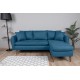 Atelier del Sofa Corner Sofa Sofia Corner Right - Dark Blue Dark Blue