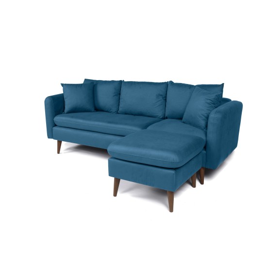 Atelier del Sofa Corner Sofa Sofia Corner Right - Dark Blue Dark Blue