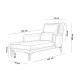 Atelier del Sofa Daybed Bifo - Cream Cream
