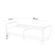Sofa-Bed Set Aqua-TKM03-1008 Grey Atelier del Sofa Sofa-Bed Set Aqua-TKM03-1008 Grey