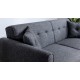 Atelier del Sofa Sofa-Bed Set Aria-TKM01-1053 Anthracite