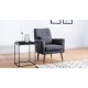 Atelier del Sofa Sofa-Bed Set Aria-TKM01-1053 Anthracite