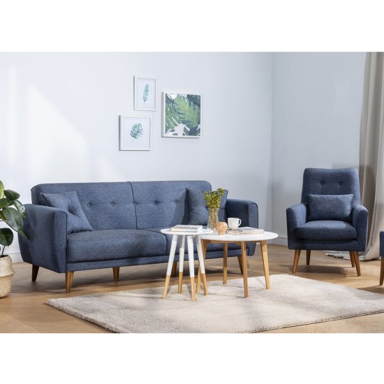 Sofa-Bed Set Aria-TKM06-1048 Dark Blue Atelier del Sofa Sofa-Bed Set Aria-TKM06-1048 Dark Blue