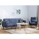 Sofa-Bed Set Aria-TKM06-1048 Dark Blue Atelier del Sofa Sofa-Bed Set Aria-TKM06-1048 Dark Blue