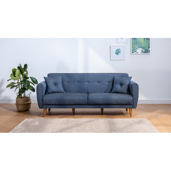 Sofa-Bed Set Aria-TKM06-1048 Dark Blue Atelier del Sofa Sofa-Bed Set Aria-TKM06-1048 Dark Blue