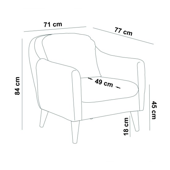 Sofa Set Sofia-TKM07-0900 Stone Atelier del Sofa Sofa Set Sofia-TKM07-0900 Stone