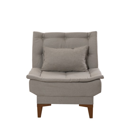 Wing Chair Santo - Cream Cream Wing Chair Santo - Cream Cream