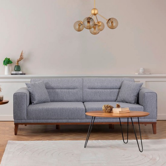 Sofa-Bed Set LİONES-TKM1-1008 Grey Atelier del Sofa Sofa-Bed Set LİONES-TKM1-1008 Grey