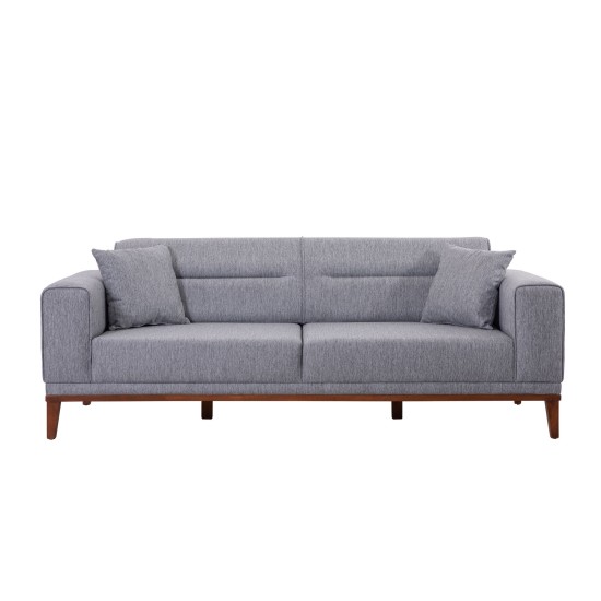 Sofa-Bed Set LİONES-TKM1-1008 Grey Atelier del Sofa Sofa-Bed Set LİONES-TKM1-1008 Grey