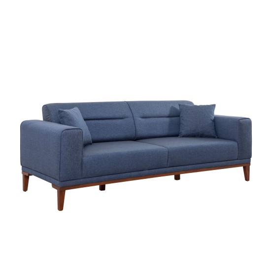 Sofa-Bed Set LİONES-TKM1-1048 Dark Blue Atelier del Sofa Sofa-Bed Set LİONES-TKM1-1048 Dark Blue