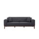 Sofa-Bed Set Liones 1053 - Anthracite Anthracite Atelier del Sofa Sofa-Bed Set Liones 1053 - Anthracite Anthracite