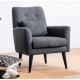 Atelier del Sofa Sofa-Bed Set AQUA-TAKIM1-S 1053 Anthracite
