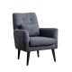 Atelier del Sofa Sofa-Bed Set AQUA-TAKIM1-S 1053 Anthracite