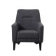 Wing Chair Liones-S - Anthracite Anthracite Wing Chair Liones-S - Anthracite Anthracite