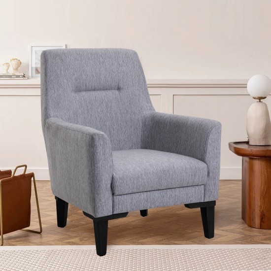 Wing Chair Liones-S - Grey Grey Wing Chair Liones-S - Grey Grey