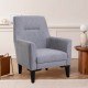 Wing Chair Liones-S - Grey Grey Wing Chair Liones-S - Grey Grey