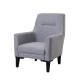 Wing Chair Liones-S - Grey Grey Wing Chair Liones-S - Grey Grey