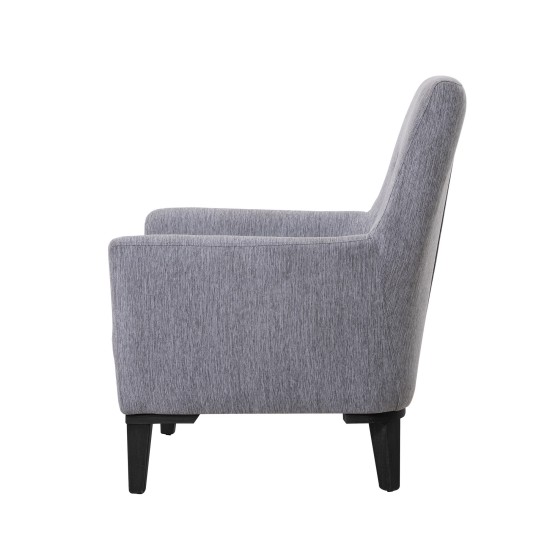 Wing Chair Liones-S - Grey Grey Wing Chair Liones-S - Grey Grey