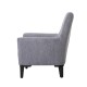 Wing Chair Liones-S - Grey Grey Wing Chair Liones-S - Grey Grey