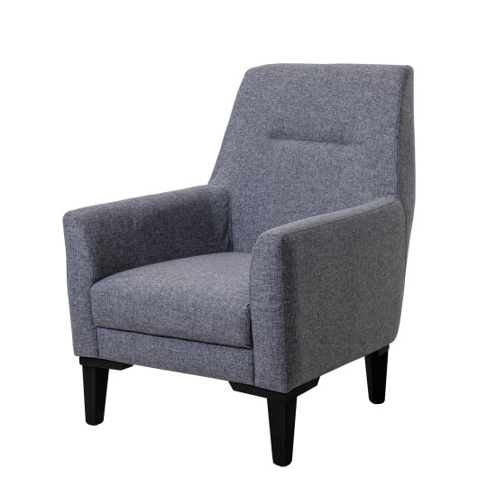 Wing Chair Liones-S - Dark Grey Dark Grey Wing Chair Liones-S - Dark Grey Dark Grey