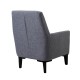 Wing Chair Liones-S - Dark Grey Dark Grey Wing Chair Liones-S - Dark Grey Dark Grey
