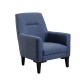 Wing Chair Liones-S - Navy Blue Navy Blue Wing Chair Liones-S - Navy Blue Navy Blue