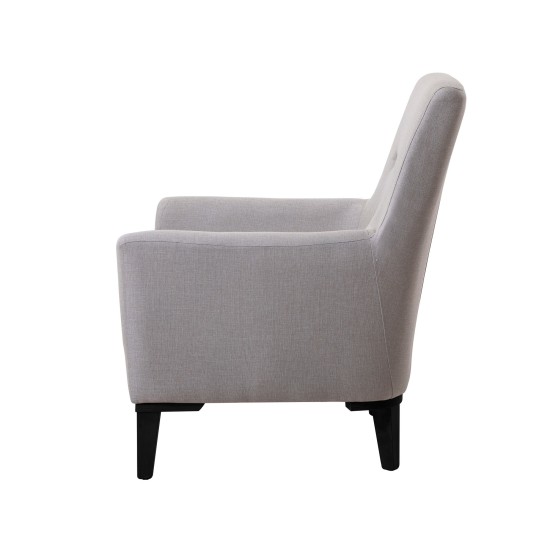 Wing Chair Liones-S - Cream Cream Wing Chair Liones-S - Cream Cream