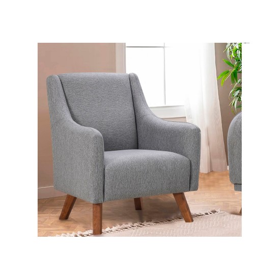 Wing Chair Hera - Grey Grey
