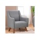 Wing Chair Hera - Grey Grey