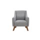 Wing Chair Hera - Grey Grey