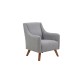 Wing Chair Hera - Grey Grey