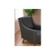 Wing Chair Hera - Anthracite Anthracite Wing Chair Hera - Anthracite Anthracite