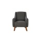 Wing Chair Hera - Anthracite Anthracite Wing Chair Hera - Anthracite Anthracite