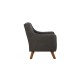 Wing Chair Hera - Anthracite Anthracite Wing Chair Hera - Anthracite Anthracite