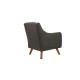 Wing Chair Hera - Anthracite Anthracite Wing Chair Hera - Anthracite Anthracite