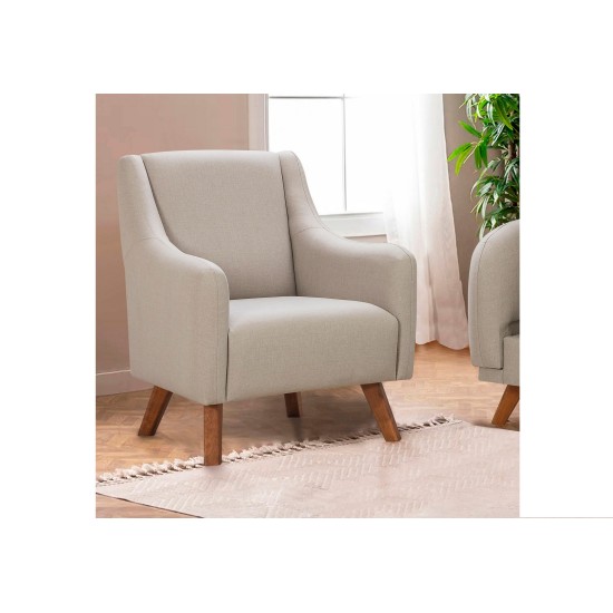 Wing Chair Hera - Cream Cream