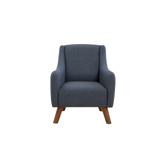 Wing Chair Hera - Dark Blue Dark Blue Wing Chair Hera - Dark Blue Dark Blue